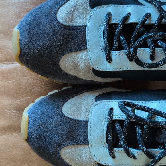 Tory Burch ANNIE RUNNER Black Nylon Neutral - Picture 4 of 6